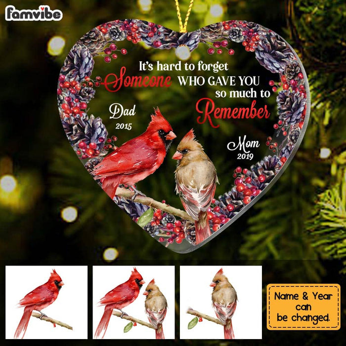 Personalized Someone You Remember Heart Ornament NB103 36O58 1