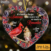 Personalized Someone You Remember Heart Ornament NB103 36O58 thumb 1