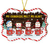 Personalized My Grandkids Melt My Heart Benelux Ornament NB101 23O47 1
