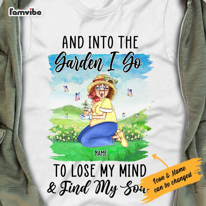 Personalized Into The Garden Shirt - Hoodie - Sweatshirt NB234 36O75 1