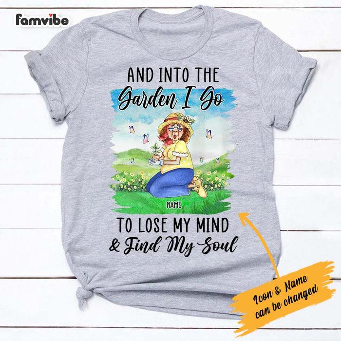 Personalized Into The Garden Shirt - Hoodie - Sweatshirt NB234 36O75 1