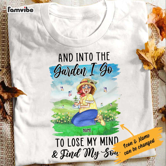 Personalized Into The Garden Shirt - Hoodie - Sweatshirt NB234 36O75 1