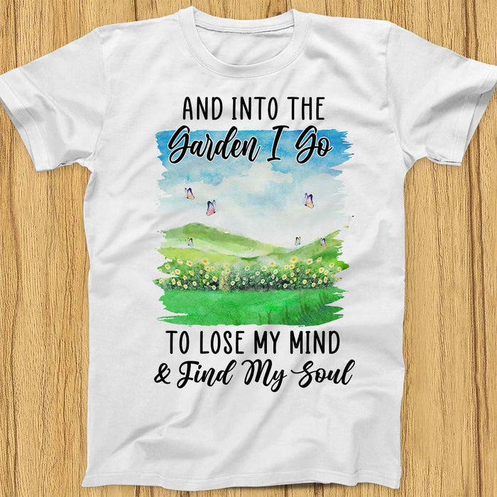 Personalized Into The Garden Shirt - Hoodie - Sweatshirt NB234 36O75 1