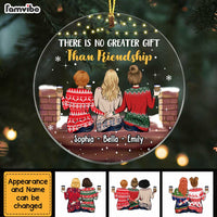 Personalized Friends Circle Ornament NB106 36O47 thumb 1