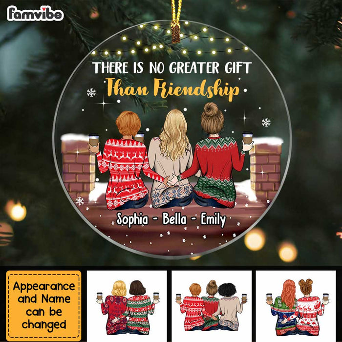 Personalized Friends Circle Ornament NB106 36O47 1