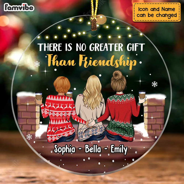 Personalized Friends Circle Ornament NB106 36O47 1