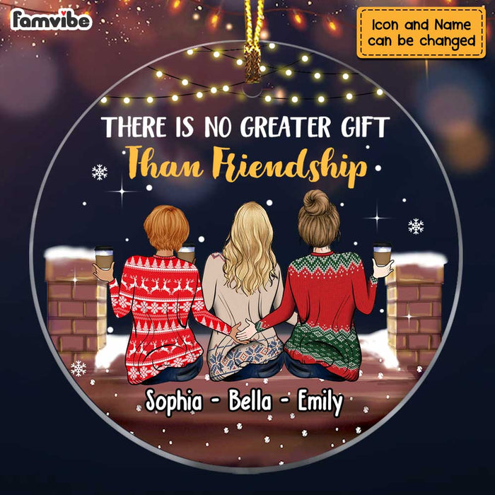 Personalized Friends Circle Ornament NB106 36O47 1