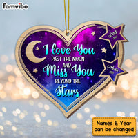 Personalized Memo Miss You Beyond The Stars Ornament NB161 32O53 thumb 1