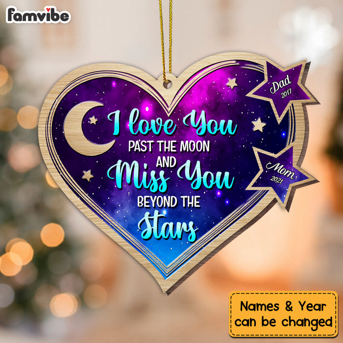 Personalized Memo Miss You Beyond The Stars Ornament NB161 32O53 1