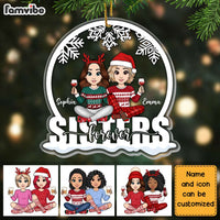 Personalized Sisters Forever Ornament NB141 36O28 thumb 1