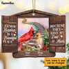 Personalized Memo Cardinal Heaven Is A Beautiful Place Ornament NB113 30O58 1