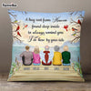 Personalized Cardinal Memorial A Hug From Heaven Pillow NB222 58O75 1