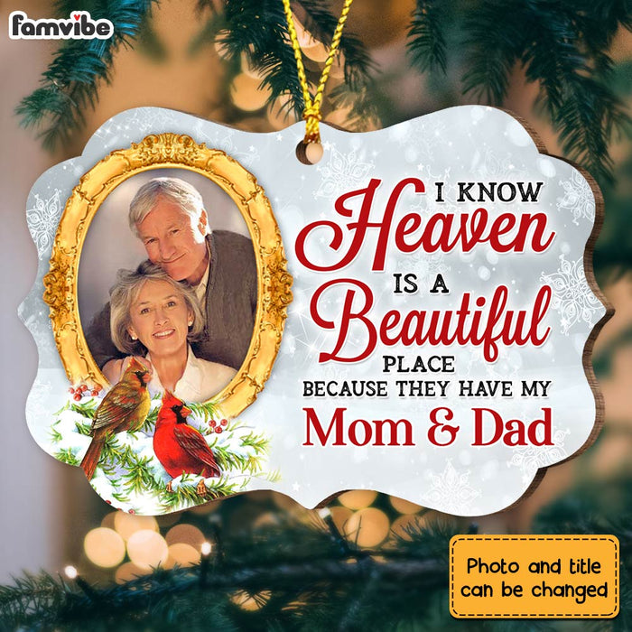 Personalized Memo Cardinal Photo Benelux Ornament NB162 85O28 1