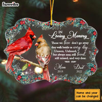 Personalized Memorial Christmas In Loving Memory Christmas Benelux Ornament NB152 58O28 thumb 1