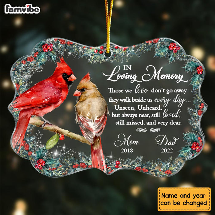 Personalized Memorial Christmas In Loving Memory Christmas Benelux Ornament NB152 58O28 1
