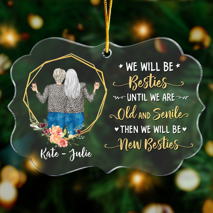 Personalized Friends Old And Senile Benelux Ornament NB224 36O73 1
