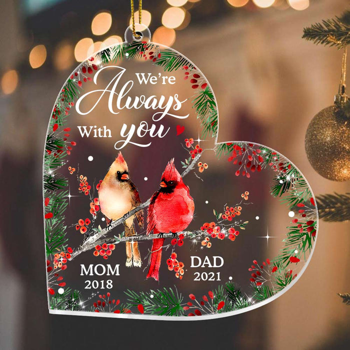 Personalized Cardinal Memo Ornament NB163 85O47 1
