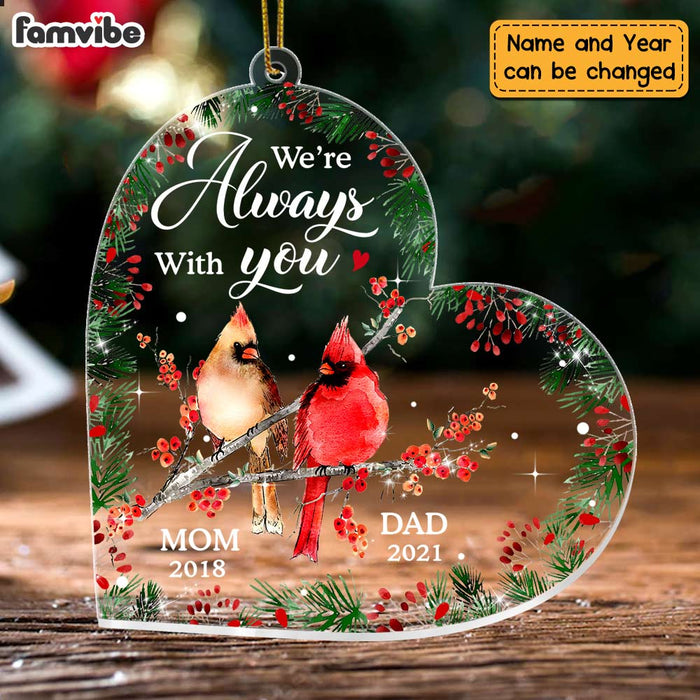 Personalized Cardinal Memo Ornament NB163 85O47 1