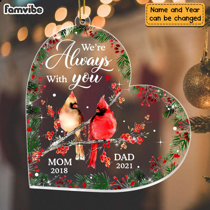 Personalized Cardinal Memo Ornament NB163 85O47 1