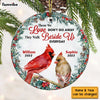 Personalized Heaven Is A Beautiful Place Circle Ornament NB147 36O47 1