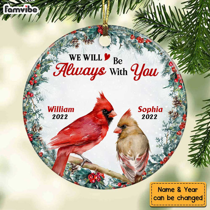 Personalized Heaven Is A Beautiful Place Circle Ornament NB147 36O47 1