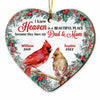 Personalized Heaven Is A Beautiful Place Heart Ornament NB149 36O47 1