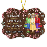 Personalized Friends Our Friendship Is Endless Benelux Ornament NB162 30O73 thumb 1