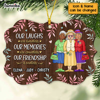 Personalized Friends Our Friendship Is Endless Benelux Ornament NB162 30O73 thumb 1