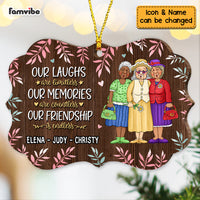 Personalized Friends Our Friendship Is Endless Benelux Ornament NB162 30O73 thumb 1