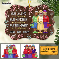Personalized Friends Our Friendship Is Endless Benelux Ornament NB162 30O73 thumb 1