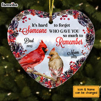 Personalized Someone You Remember Heart Ornament NB1003 36O58 thumb 1