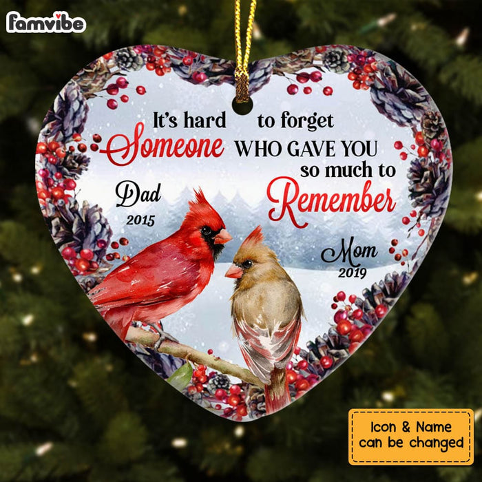 Personalized Someone You Remember Heart Ornament NB1003 36O58 1
