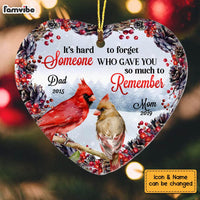 Personalized Someone You Remember Heart Ornament NB1003 36O58 thumb 1
