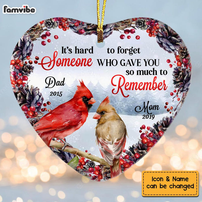 Personalized Someone You Remember Heart Ornament NB1003 36O58 1