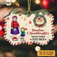 Personalized  Grandma And Granddaughter Benelux Ornament NB161 36O58 thumb 1
