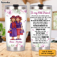 Personalized To My Old Friend Steel Tumbler NB191 23O58 thumb 1