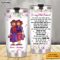 Personalized To My Old Friend Steel Tumbler NB191 23O58 thumb 1