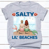 Personalized Mermaid Friends Salty Beach T Shirt JL276 95O47 1