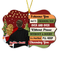 Personalized Couple Christmas I Choose You Benelux Ornament NB171 30O47 thumb 1