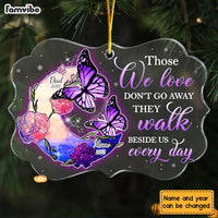 Personalized Butterfly Memorial Benelux Ornament NB171 36O28 thumb 1