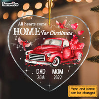 Personalized  All Hearts Come Home for Christmas Heart Ornament NB174 36O47 thumb 1