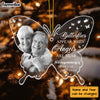 Personalized Butterfly Appear When Angles Are Near Memorial Mom Dad Ornament NB171 58O53 1
