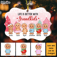 Personalized Grandma Life Better With Grandkids Benelux Ornament NB163 30O28 thumb 1