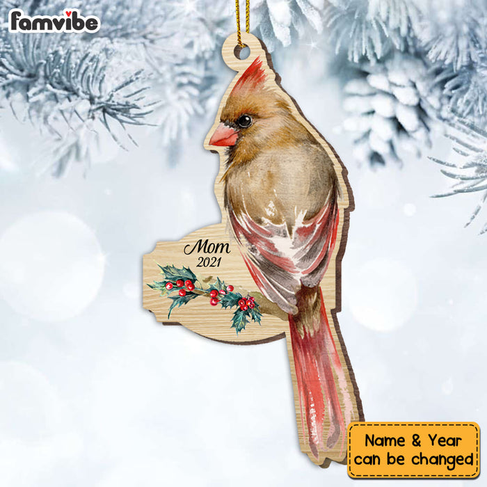 Personalized Cardinal Ornament NB176 36O53 1