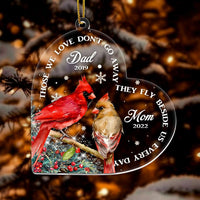 Personalized Memo Those We Love Don't Go Away Ornament NB181 32O28 thumb 1