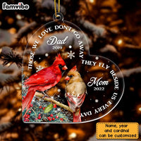 Personalized Memo Those We Love Don't Go Away Ornament NB181 32O28 thumb 1