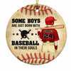 Personalized Love Baseball Circle Ornament NB183 30O28 1