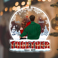 Personalized Couple Christmas Ornament NB182 85O53 thumb 1