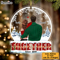 Personalized Couple Christmas Ornament NB182 85O53 thumb 1