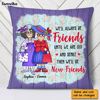 Personalized We'll Always Be Friends Benelux Ornament Pillow NB251 32O28 thumb 1